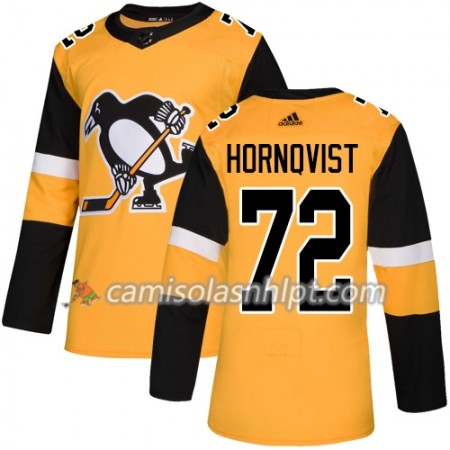 Camisola Pittsburgh Penguins Patric Hornqvist 72 Adidas 2018-2019 Alternate Authentic - Homem